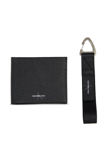 Calvin Klein Jeans Подаръчен комплект Gifting Bifold/Keyfob Soft K50K511205 Black BDS - Mera.bg