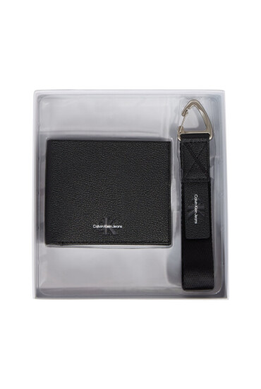Calvin Klein Jeans Подаръчен комплект Gifting Bifold/Keyfob Soft K50K511205 Black BDS - Mera.bg