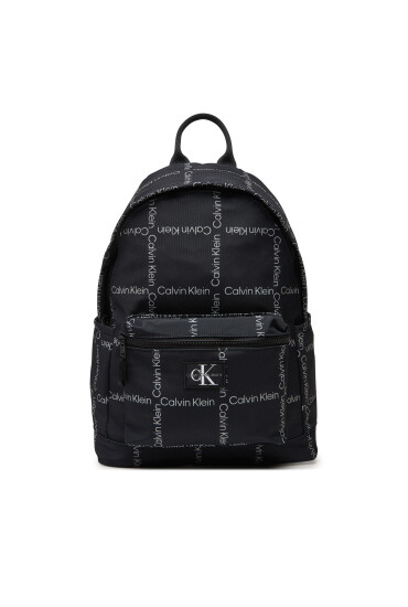 Calvin Klein Jeans Раница City Grid Aop IU0IU00711 Черен - Mera.bg