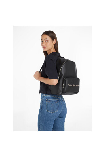 Calvin Klein Jeans Раница Sculpted Campus Bp40 Mono K60K608375 Черен - Mera.bg