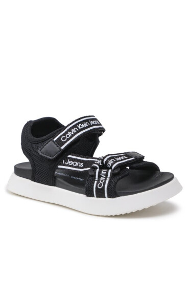 Calvin Klein Jeans Сандали Velcro Sandal V3B2-80619-0034 M Black 999 - Mera.bg