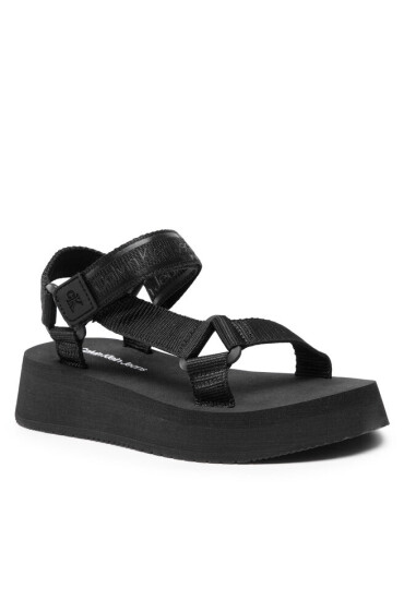 Calvin Klein Jeans Сандали Prefresato Sandal 1 YW0YW00557 Black BDS - Mera.bg