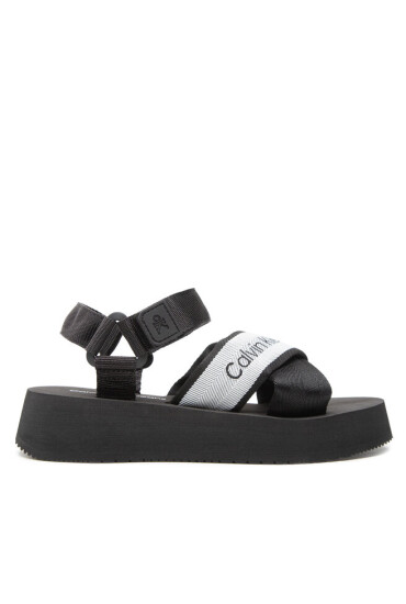 Calvin Klein Jeans Сандали Prefresato Sandal YW0YW00671 Черен - Mera.bg