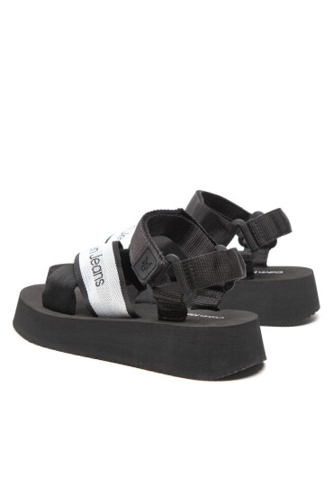 Calvin Klein Jeans Сандали Prefresato Sandal YW0YW00671 Черен - Mera.bg