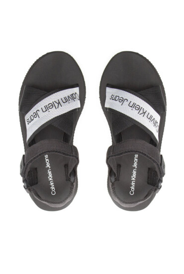 Calvin Klein Jeans Сандали Prefresato Sandal YW0YW00671 Черен - Mera.bg
