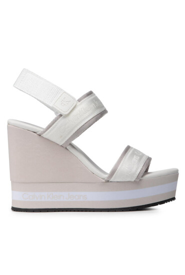 Calvin Klein Jeans Сандали Wedge Sandal Sling Pes YW0YW00572 Bright White YAF - Mera.bg