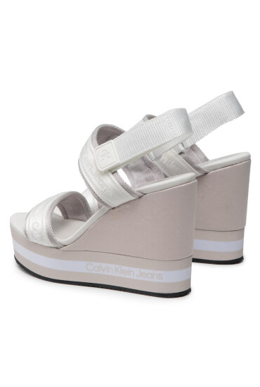 Calvin Klein Jeans Сандали Wedge Sandal Sling Pes YW0YW00572 Bright White YAF - Mera.bg