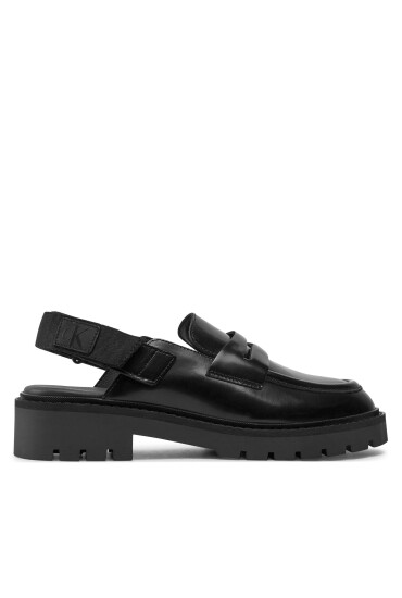 Calvin Klein Jeans Сандали Combat Sling Mule LTH Черен - Mera.bg