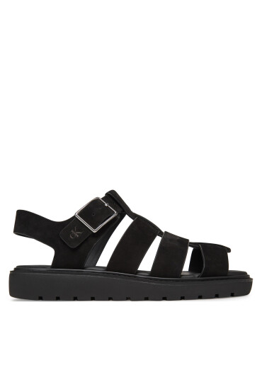 Calvin Klein Jeans Сандали Fisherman Hw Sandal Lth YW0YW01962 Черен - Mera.bg