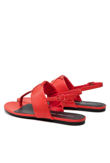 Calvin Klein Jeans Сандали Flat Sandal Hw Lth 2 YW0YW00544 Strawberry Field XL1 - Mera.bg