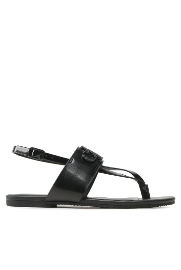 Calvin Klein Jeans Сандали Flat Sandal Toepost Hw YW0YW00953 Черен - Mera.bg