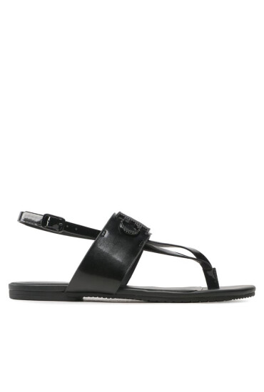 Calvin Klein Jeans Сандали Flat Sandal Toepost Hw YW0YW00953 Черен - Mera.bg