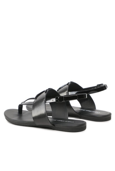 Calvin Klein Jeans Сандали Flat Sandal Toepost Hw YW0YW00953 Черен - Mera.bg