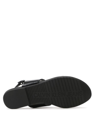 Calvin Klein Jeans Сандали Flat Sandal Toepost Hw YW0YW00953 Черен - Mera.bg