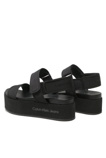 Calvin Klein Jeans Сандали Flatform Sandal Softny YW0YW00965 Black BDS - Mera.bg