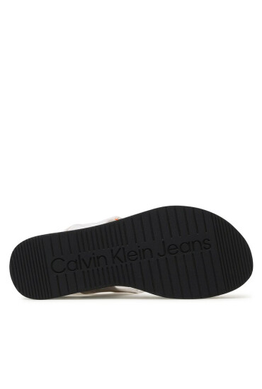 Calvin Klein Jeans Сандали Flatform Sandal Softny YW0YW00965 White YBR - Mera.bg