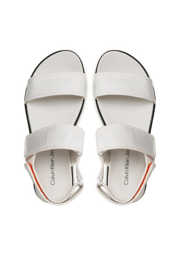 Calvin Klein Jeans Сандали Flatform Sandal Softny YW0YW00965 White YBR - Mera.bg