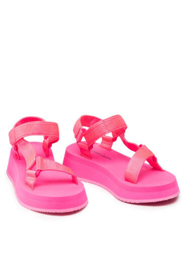 Calvin Klein Jeans Сандали Prefresato Sandal 1 YW0YW00557 Knockout Pink TAC - Mera.bg