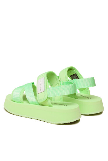 Calvin Klein Jeans Сандали Prefresato Sandal Badge YW0YW00967 Live Mist 0H9 - Mera.bg