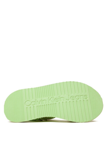 Calvin Klein Jeans Сандали Prefresato Sandal Badge YW0YW00967 Live Mist 0H9 - Mera.bg