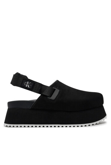Calvin Klein Jeans Сандали Sling Close Toe Flatform Btw YW0YW01439 Черен - Mera.bg