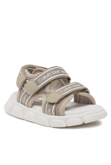 Calvin Klein Jeans Сандали Velcro Sandal V1B2-80610-0211 S Beige 500 - Mera.bg