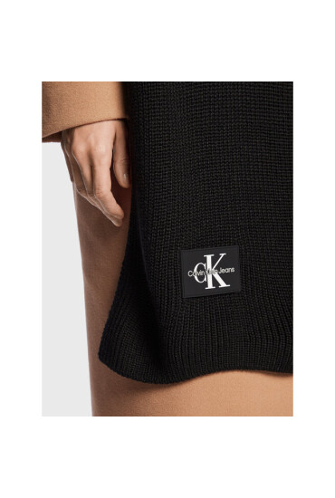 Calvin Klein Jeans Зимен шал K60K610143 Черен - Mera.bg