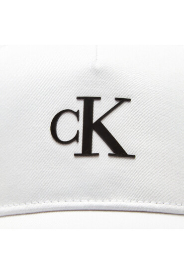 Calvin Klein Jeans Шапка с козирка K50K510750 Бял - Mera.bg