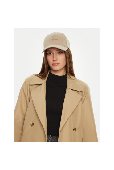 Calvin Klein Jeans Шапка с козирка K60K613056 Бежов - Mera.bg