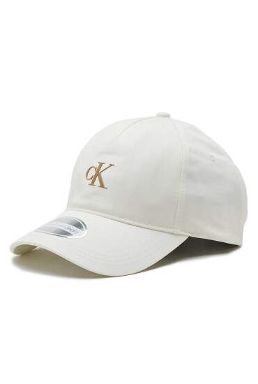 Calvin Klein Jeans Шапка с козирка Sculpted Twill K60K610376 White YBI - Mera.bg