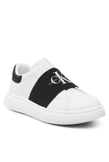 Calvin Klein Jeans Сникърси Low Cut Sneaker V3X9-80558-1355 M Бял - Mera.bg