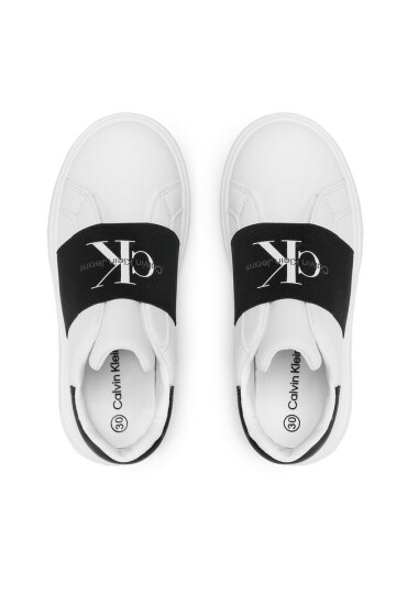 Calvin Klein Jeans Сникърси Low Cut Sneaker V3X9-80558-1355 M Бял - Mera.bg