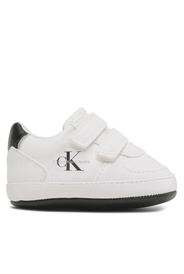 Calvin Klein Jeans Сникърси Velcro Shoe V0B4-80540-1582X002 Бял - Mera.bg
