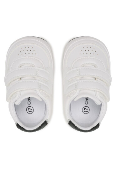 Calvin Klein Jeans Сникърси Velcro Shoe V0B4-80540-1582X002 Бял - Mera.bg