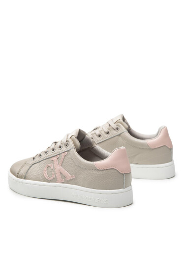 Calvin Klein Jeans Сникърси Classic Cupsole Laceup Low YW0YW00775 Бежов - Mera.bg