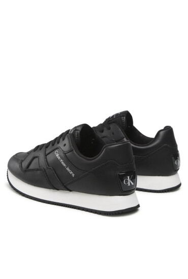 Calvin Klein Jeans Сникърси Retro Runner Low Lth-Tpu Wn YW0YW00787 Черен - Mera.bg