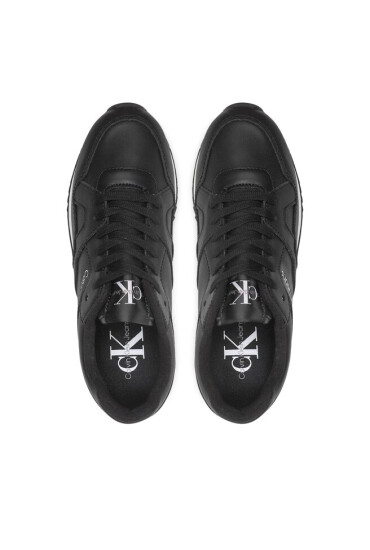 Calvin Klein Jeans Сникърси Retro Runner Low Lth-Tpu Wn YW0YW00787 Черен - Mera.bg