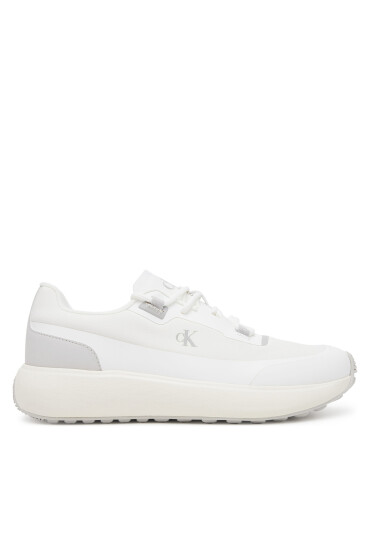 Calvin Klein Jeans Сникърси Athleisure Runner Laceup Nt YW0YW01823 Бял - Mera.bg