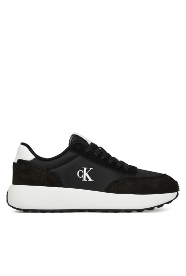 Calvin Klein Jeans Сникърси Athleisure Runner Laceup Ny-Su YM0YM01370 Черен - Mera.bg