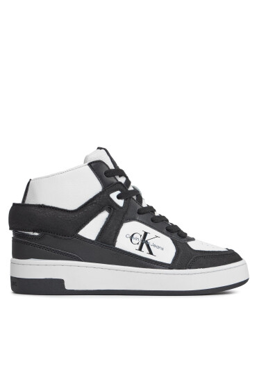 Calvin Klein Jeans Сникърси Basket Cupsole High Mix Ml Fad YW0YW01300 Черен - Mera.bg