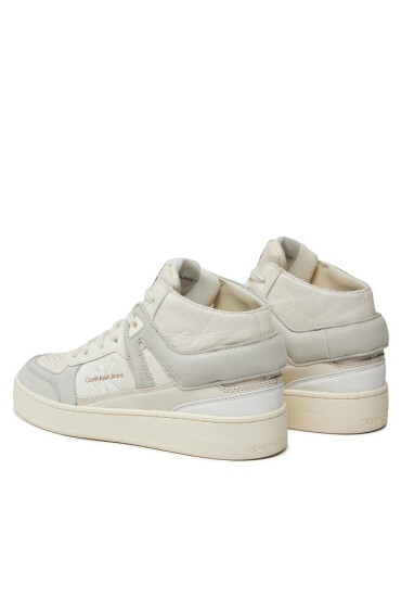 Calvin Klein Jeans Сникърси Basket Cupsole High Mix Ml Fad YW0YW01300 Бежов - Mera.bg