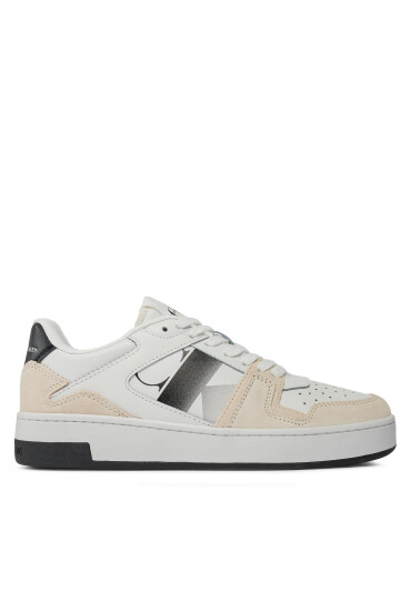 Calvin Klein Jeans Сникърси Basket Cupsole Lace Mix Nbs Sat YW0YW01446 Бял - Mera.bg