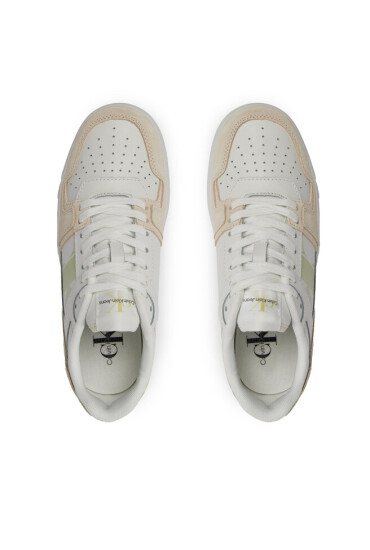 Calvin Klein Jeans Сникърси Basket Cupsole Lace Mix Nbs Sat YW0YW01446 Бял - Mera.bg