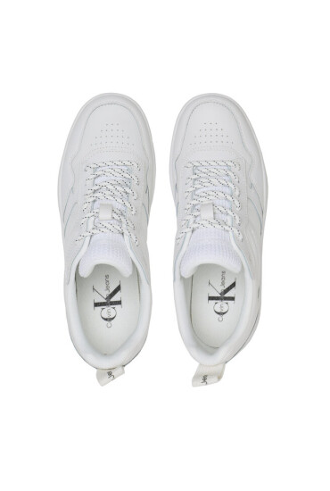 Calvin Klein Jeans Сникърси Basket Cupsole Laceu YW0YW01050 Бял - Mera.bg