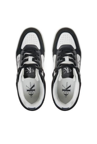Calvin Klein Jeans Сникърси Basket Cupsole Low Mix Ml Fad YW0YW01301 Черен - Mera.bg