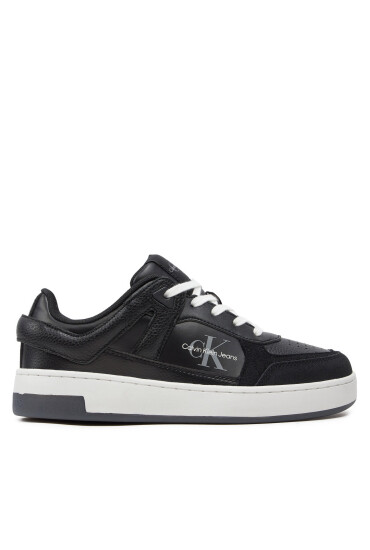 Calvin Klein Jeans Сникърси Basket Cupsole Low Mix Ml Mtr YW0YW01490 Черен - Mera.bg