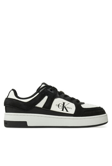 Calvin Klein Jeans Сникърси Basket Cupsole Low Ml Mix YW0YW01579 Черен - Mera.bg