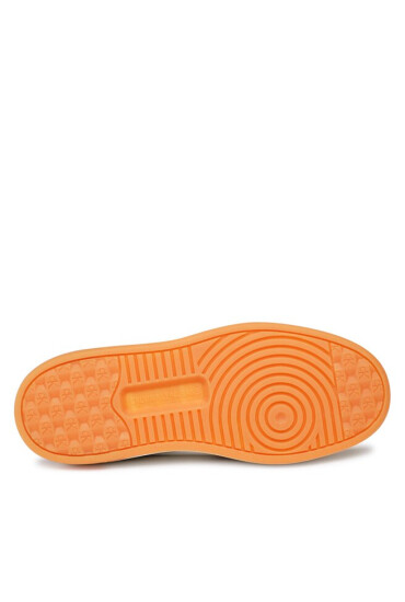Calvin Klein Jeans Сникърси Basket Cupsole Mid Lth Mono YW0YW00877 Виолетов - Mera.bg