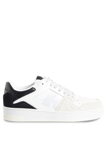Calvin Klein Jeans Сникърси Basket Cupsole Mod Vint YW0YW01051 Бял - Mera.bg