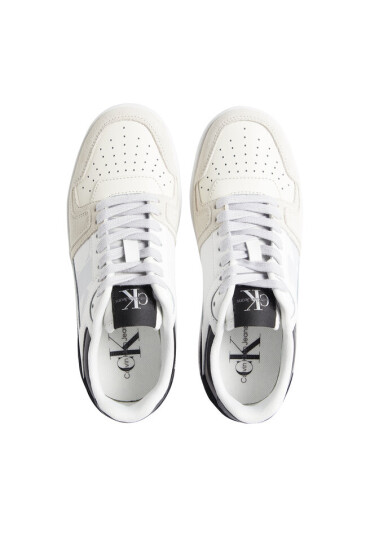 Calvin Klein Jeans Сникърси Basket Cupsole Mod Vint YW0YW01051 Бял - Mera.bg